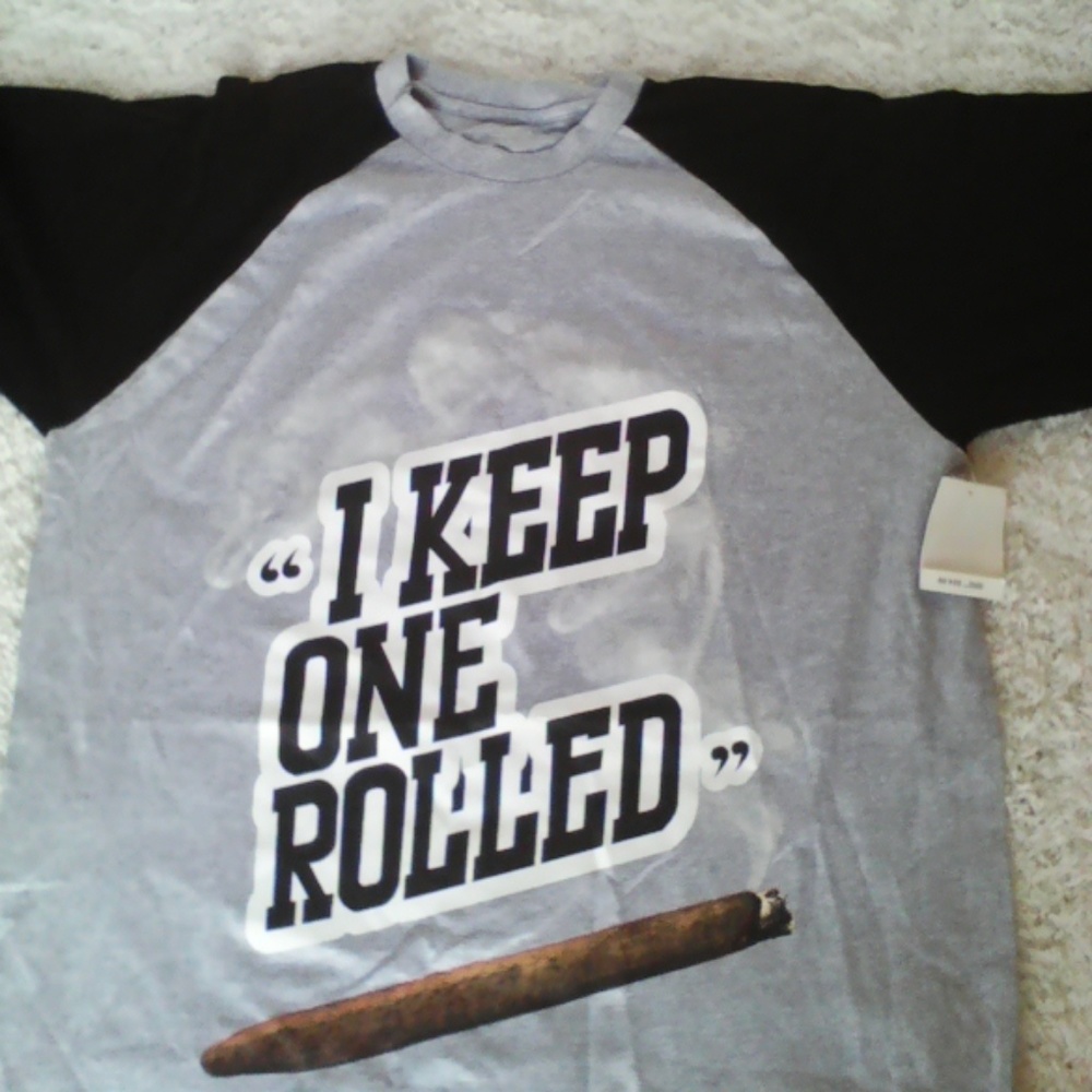 I keep one rolled quarter inch long sleeve